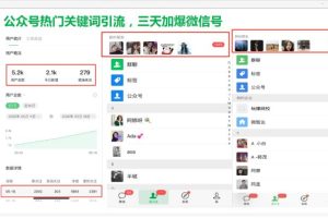 公众号霸屏SEO特训营，教你如何通过公众号实现被动精准引流
