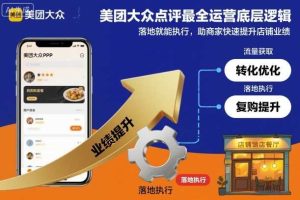 美团大众点评最全运营底层逻辑，落地就能执行，助商家快速提升店铺业绩